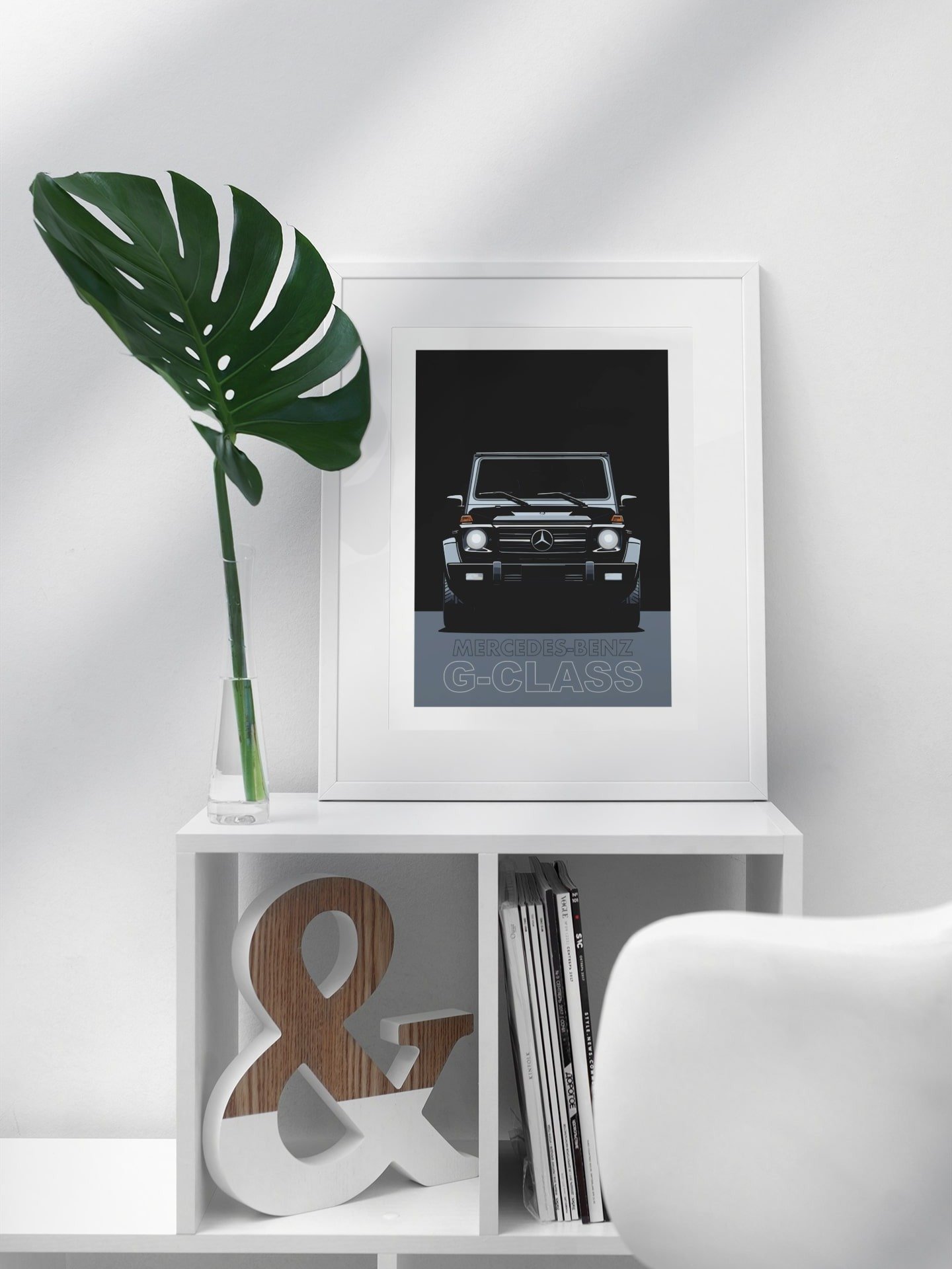 Mercedes-Benz G-Class Poster, Off-Road Luxury SUV Art Print, Car Enthusiast Wall Decor, Iconic G-Wagon Illustration, Automotive Poster product image (3)