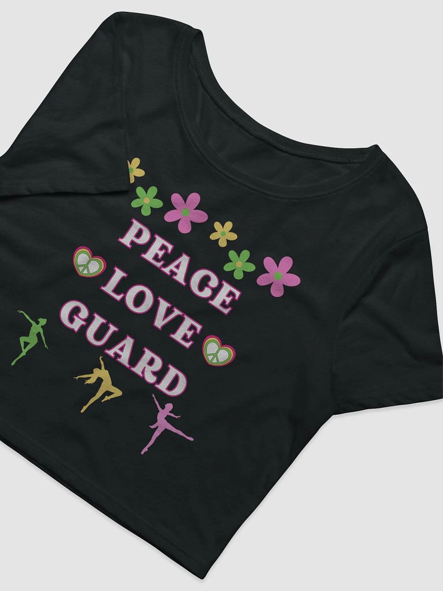 PEACE. LOVE. GUARD Crop Top product image (4)