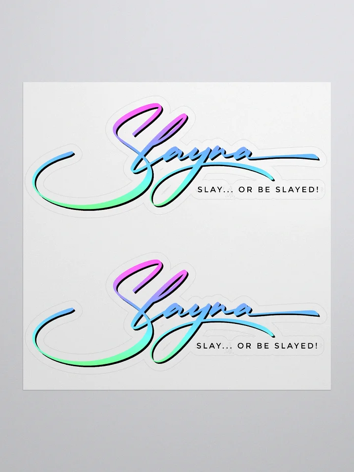 (2) SLAYNA Ombre Cutout Sticker product image (1)