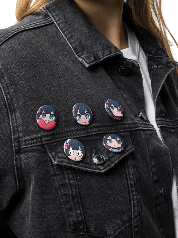 Blue Fox Badges - Pack 3 product image (4)