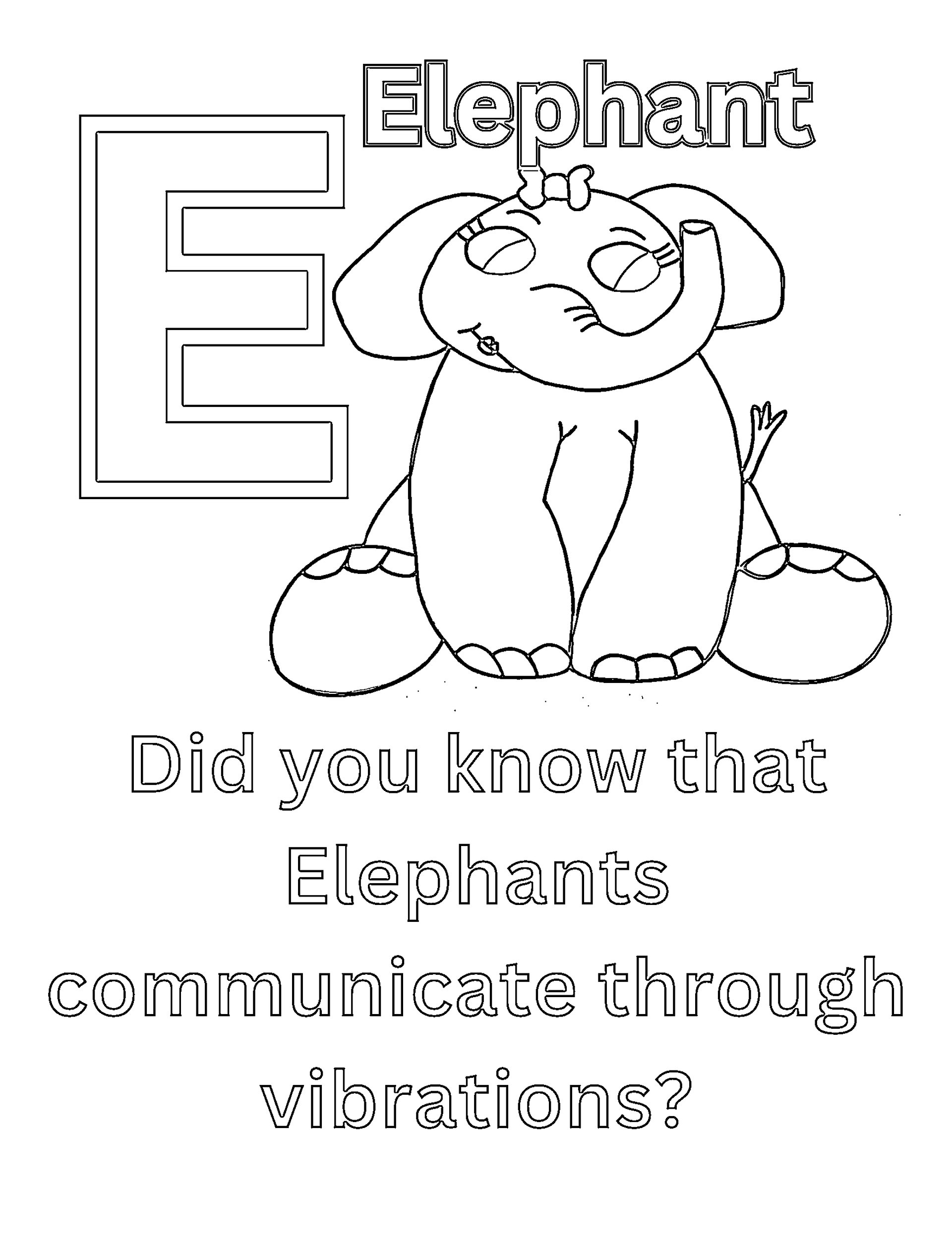 Cool Animal Facts for Kids ABCs Coloring Book product image (6)