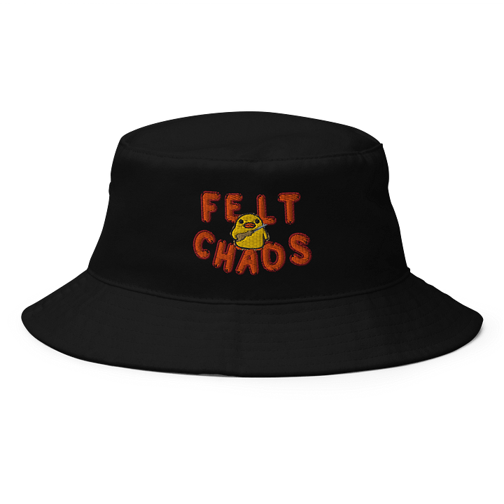 Felt Chaos Stabby Duck Embroidered Bucket Hat (Camp Chaos Exclusive!) product image (1)