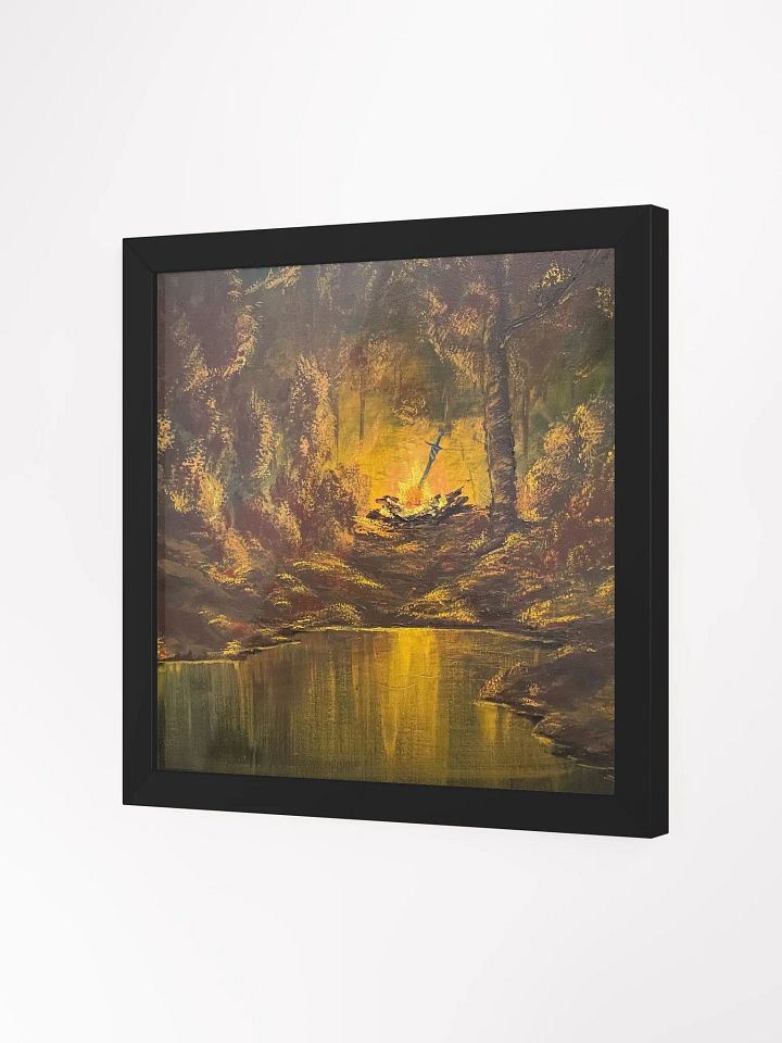 Framed Campfire Print product image (2)