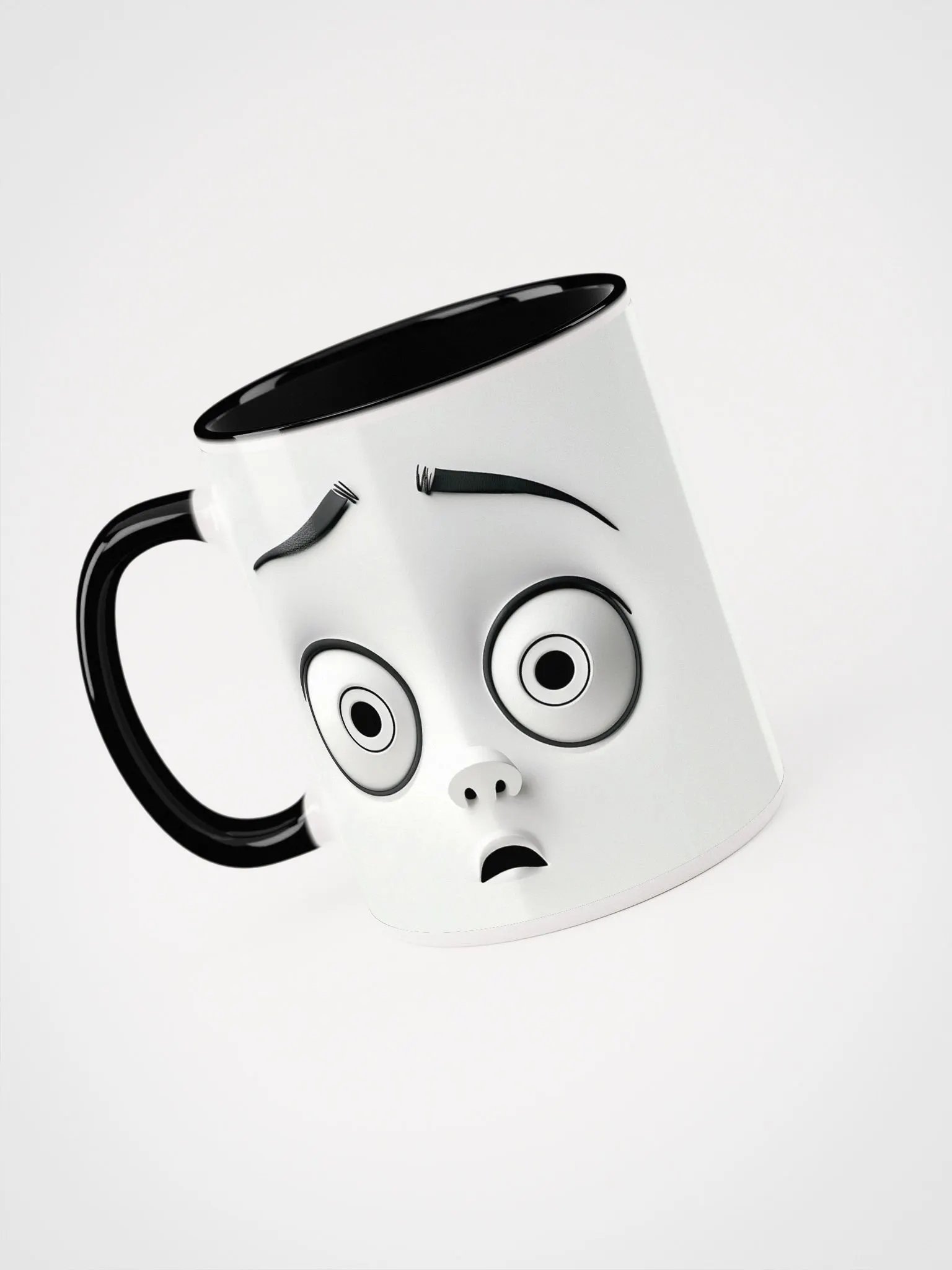 Surprised Child Face Mug: Add Joy to Your Morning Routine! product image (6)