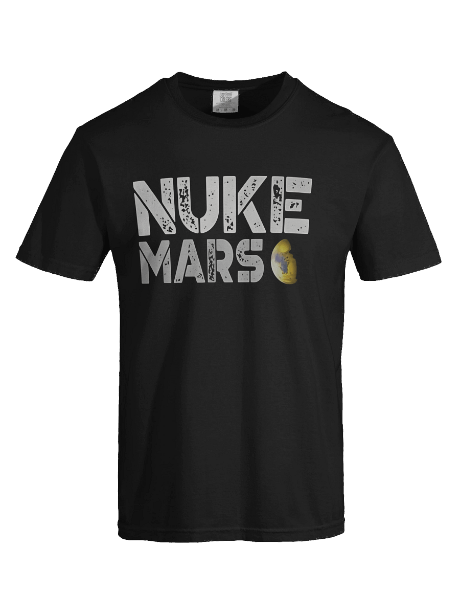 Elon Musk Wears Nuke Mars T-Shirt product image (4)