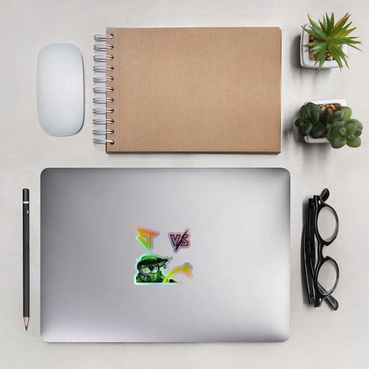 Holographic Pissterchief and Logos Stickers product image (2)