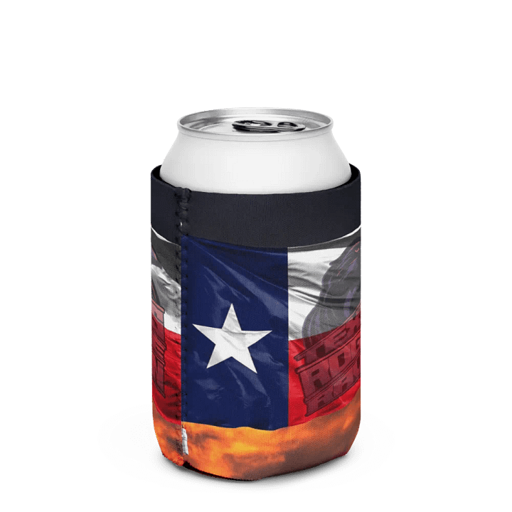 Rogue Raven Texas Flags Can Cooler product image (3)