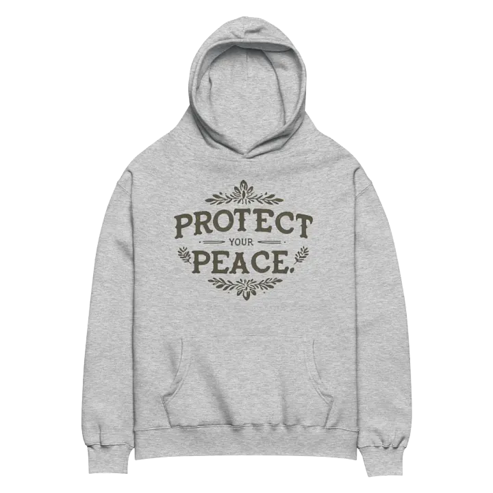 Protect Your Peace Floral Hoodie product image (2)