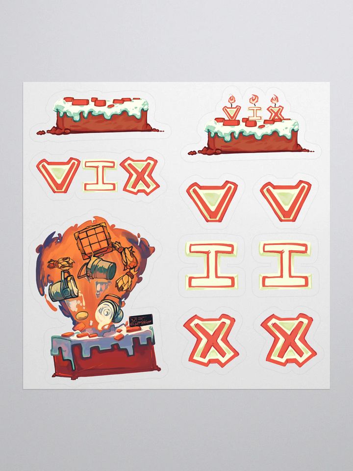 "I'll Make a Cake" Sticker Pack product image (1)