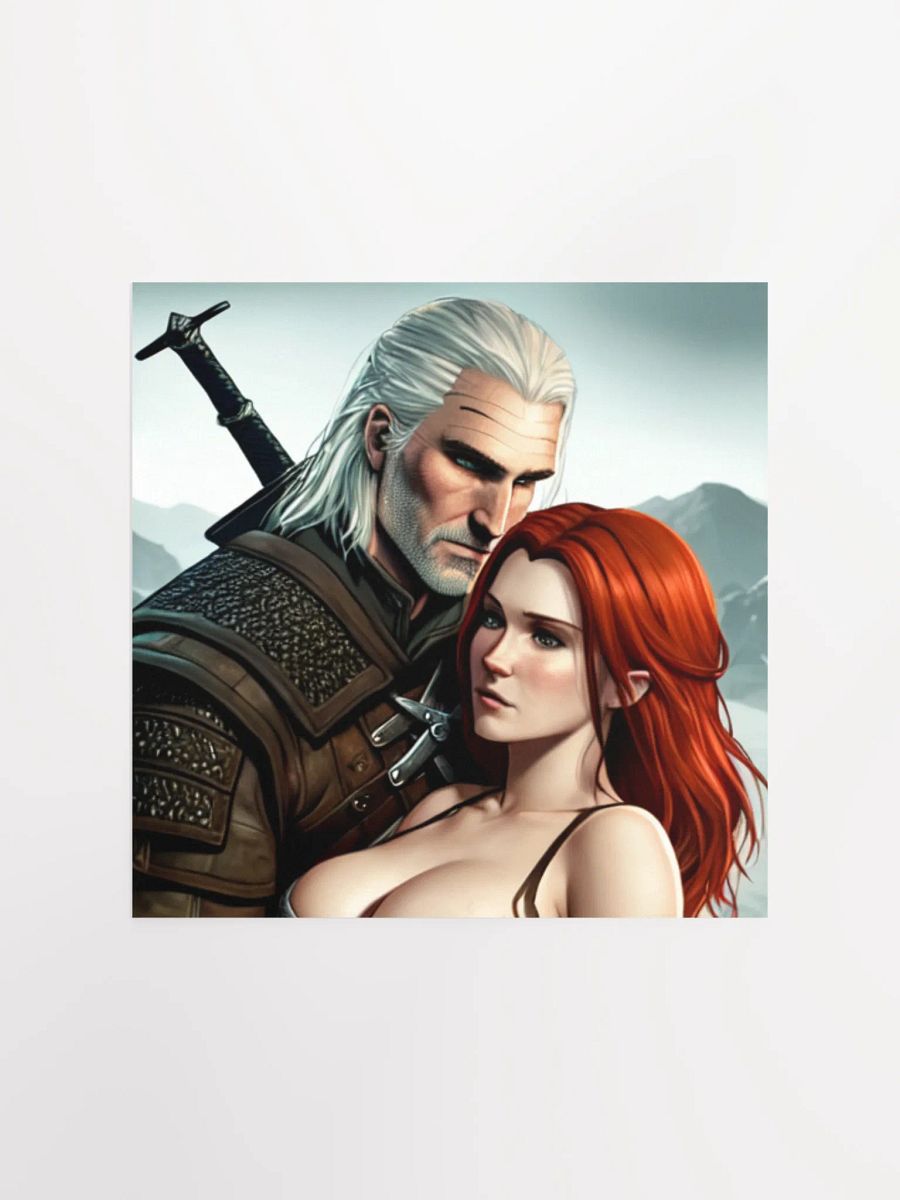 Warrior Lovers Fantasy Matte Poster product image (4)