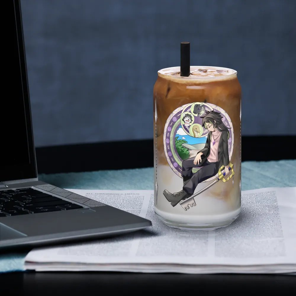 HEART OF THE SNAKE GLASS CUP product image (4)