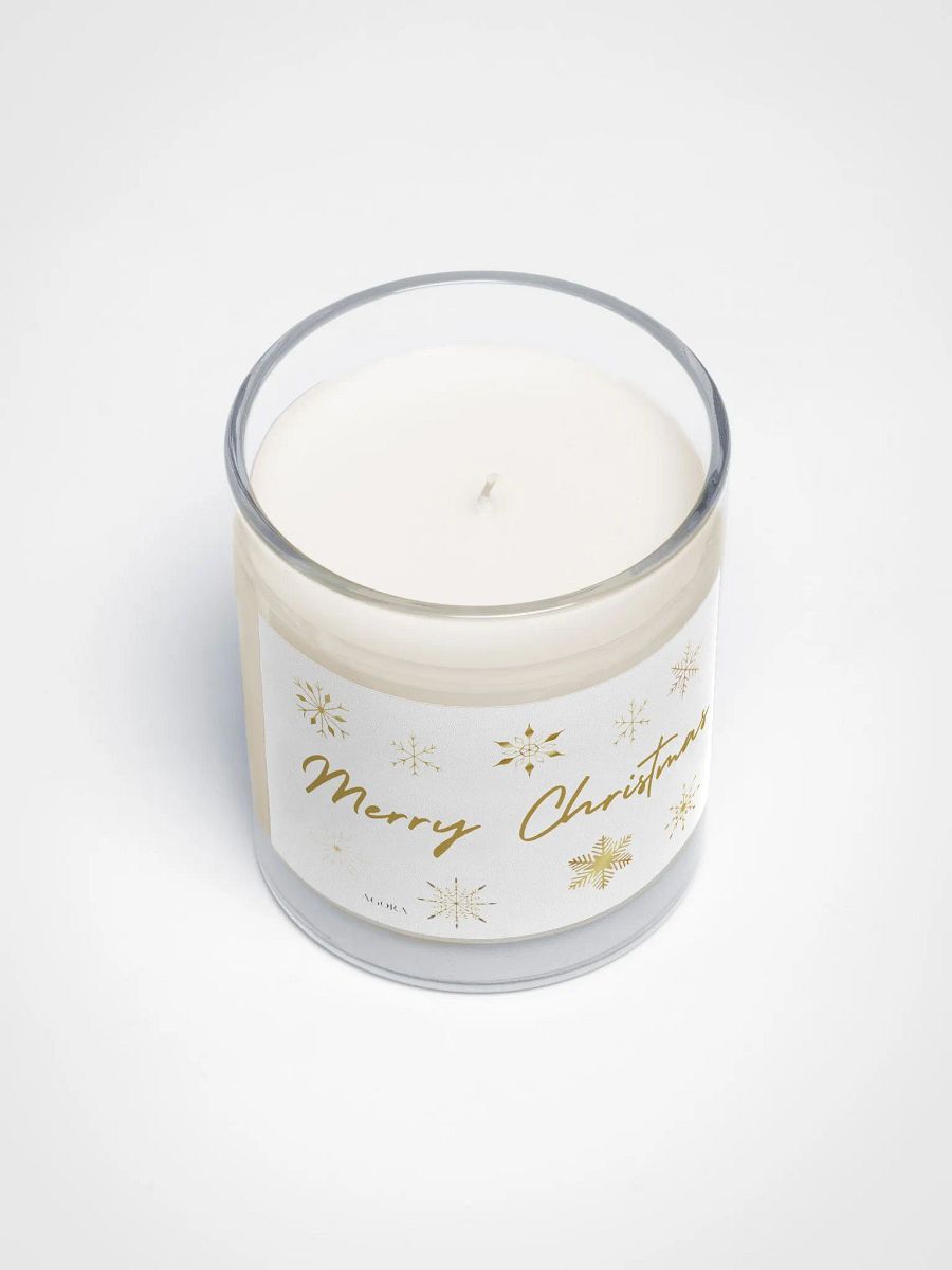 Golden Snowflakes Soy Wax Candle product image (2)