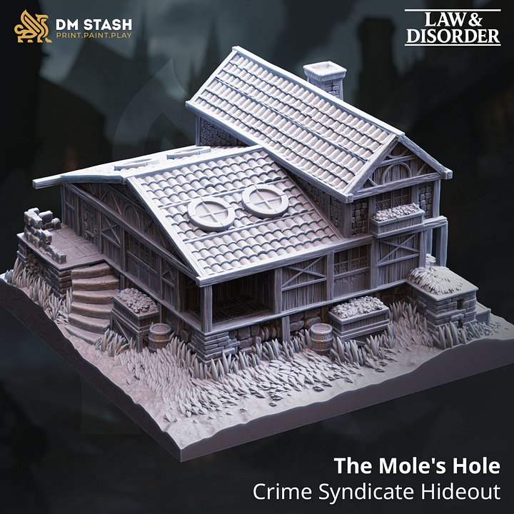 The Mole's Hole - Crime Syndicate Hideout product image (1)