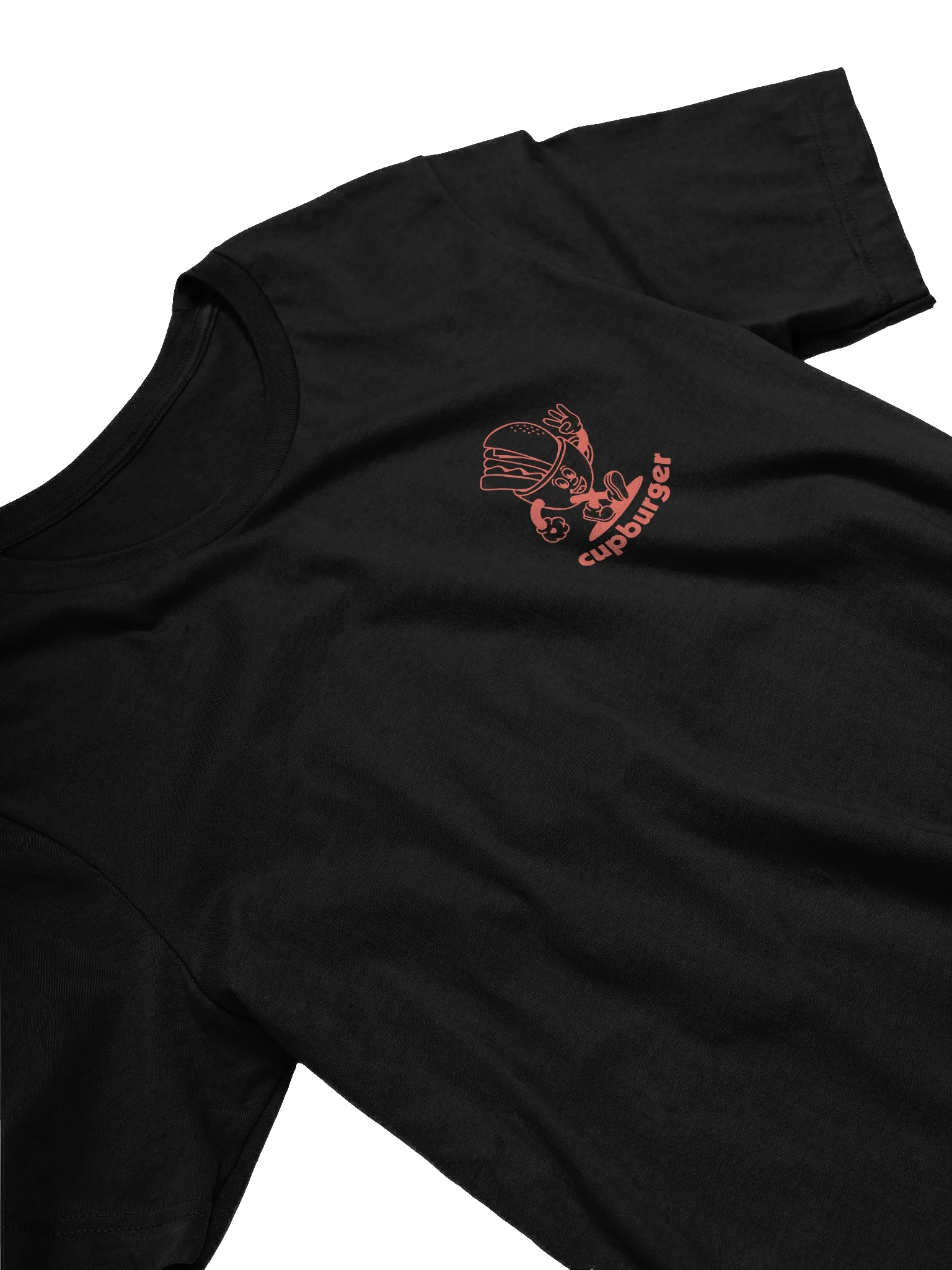 Cupburger "Fast Food" Black Tee product image (3)