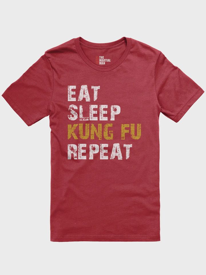 Eat Sleep Kung Fu Repeat - T-Shirt product image (1)