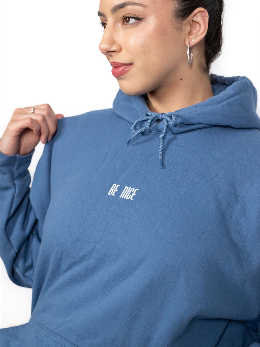 BE NICE Basics Embroidered Hoodie product image (4)