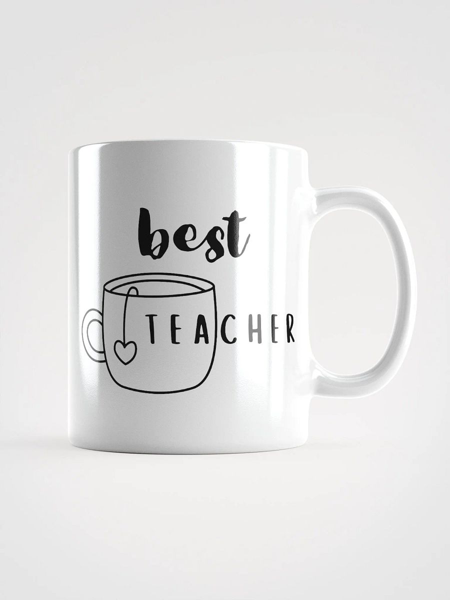 Best Teacher White Glossy Mug product image (1)