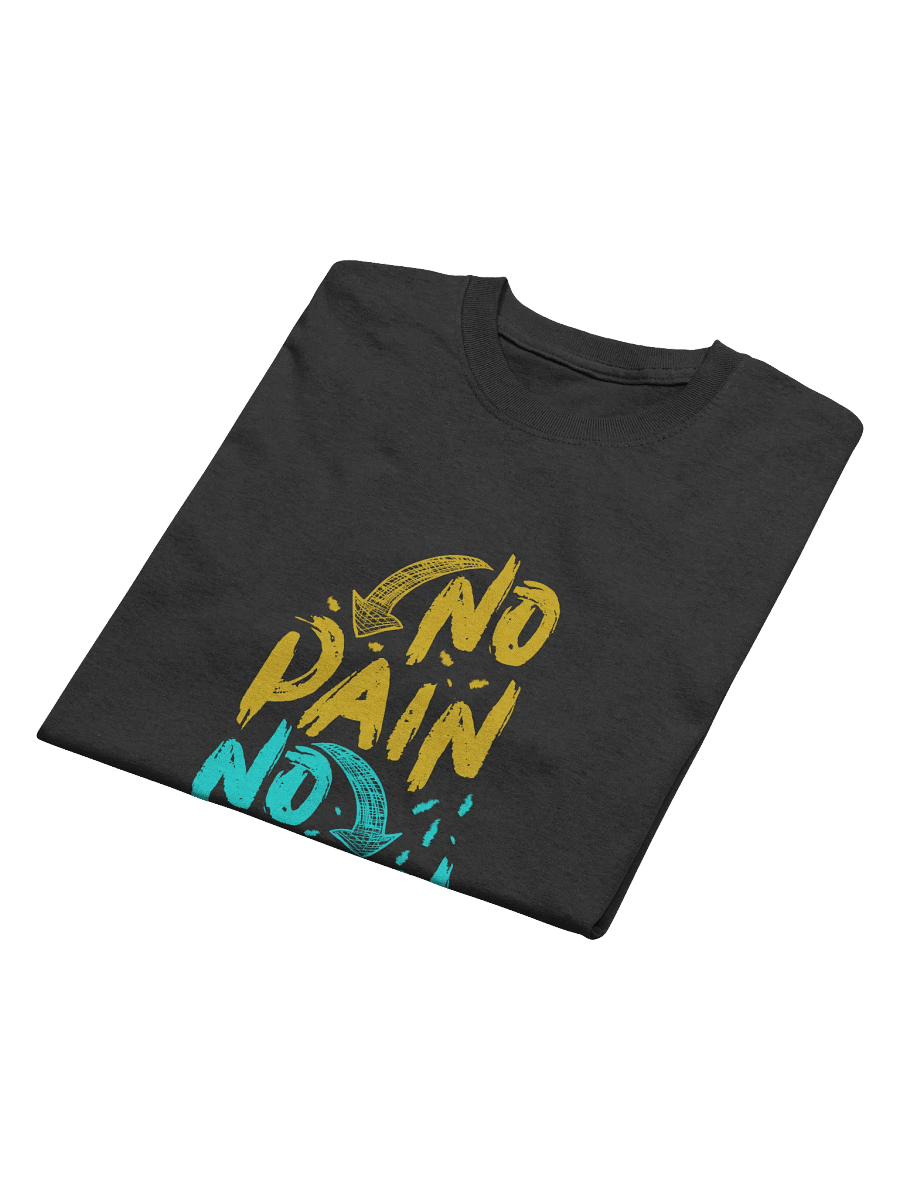 No Pain No Gain! Heavyweight Printed T-Shirt product image (4)