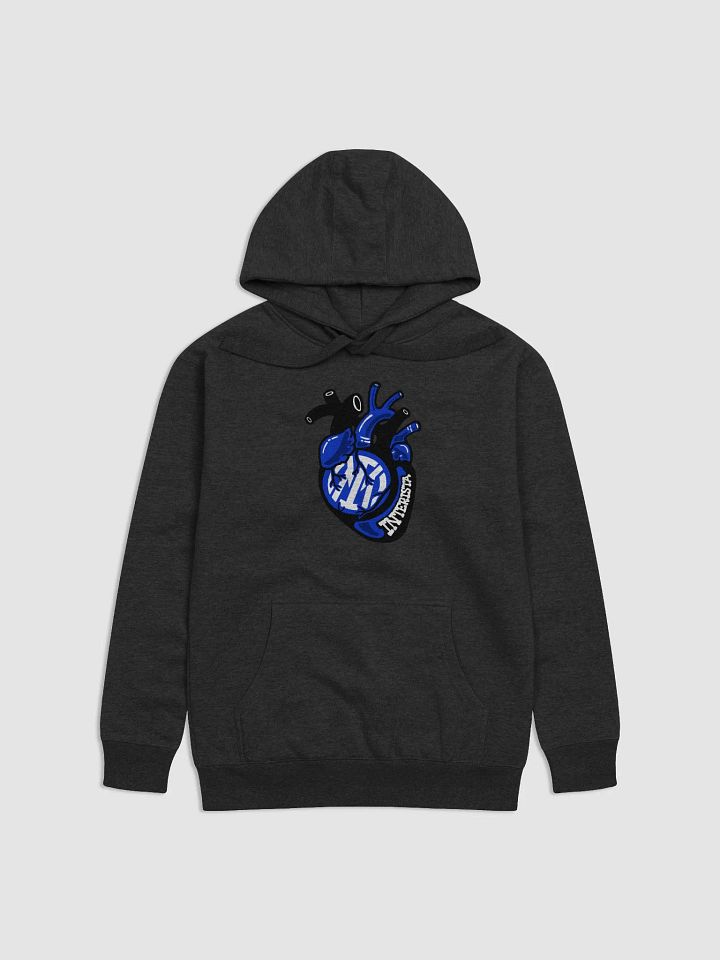 INTER Heart Premium Hoodie product image (2)
