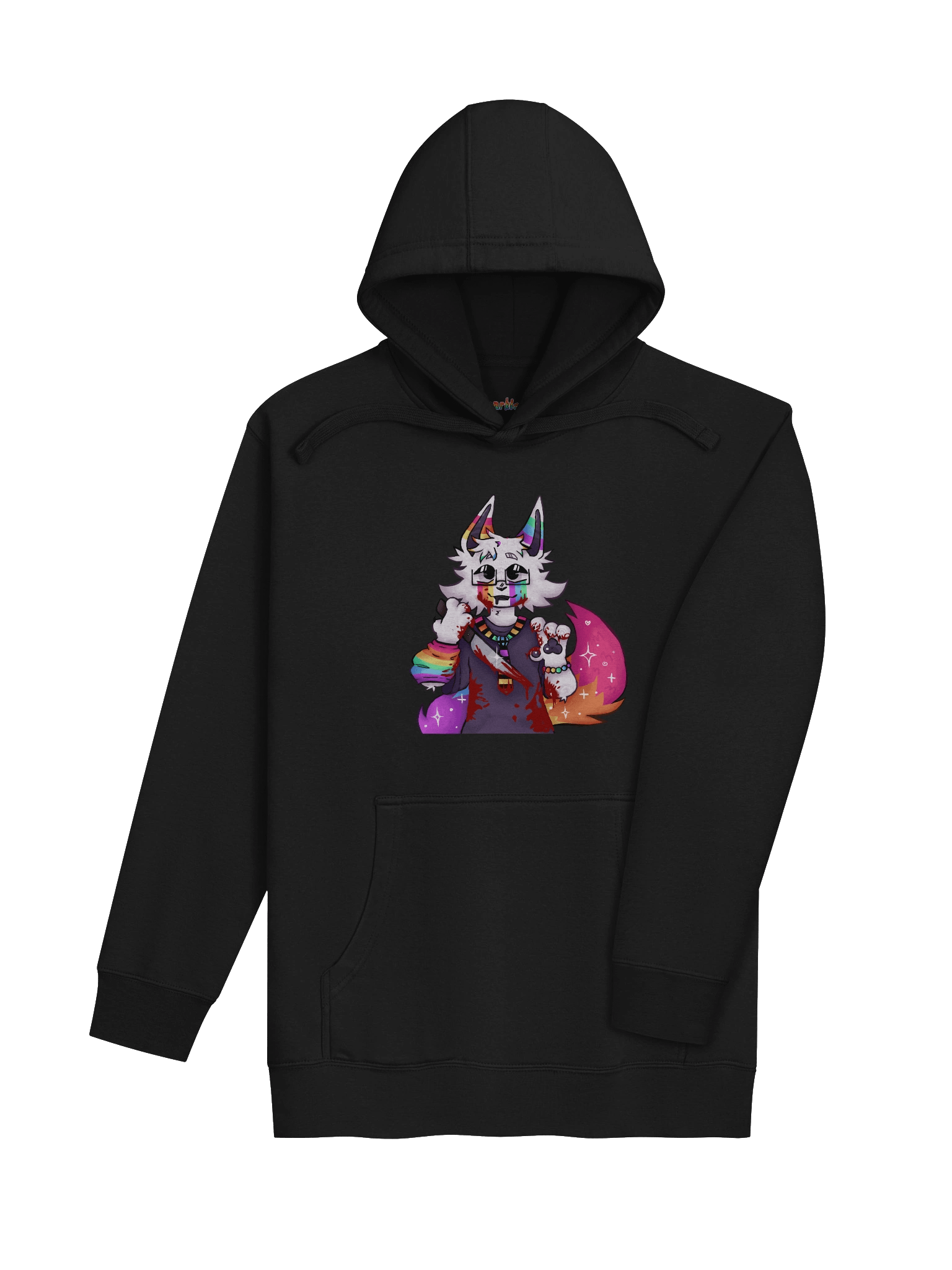 MURDERER GLITTER HOODIE product image (34)