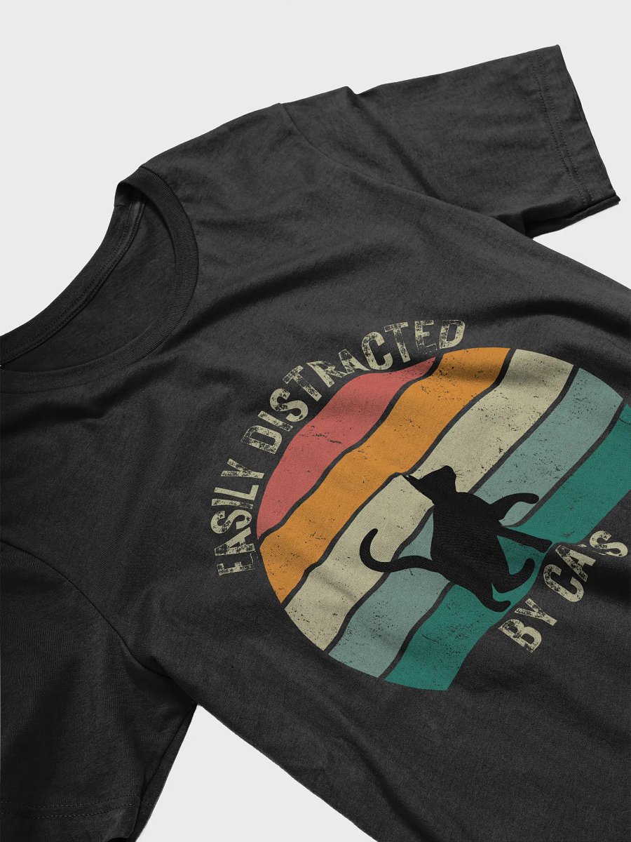 Easily Distracted by Cats T-Shirt product image (18)