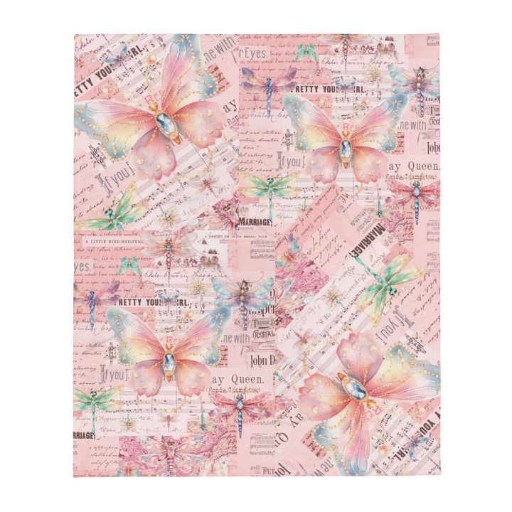 Pink, Butterfly & Dragonfly Ephemera product image (13)