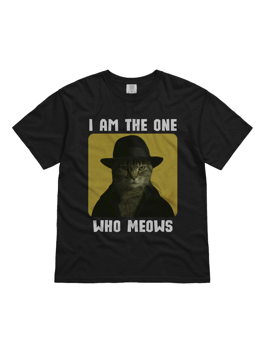 I am the one who meows-Tee product image (1)