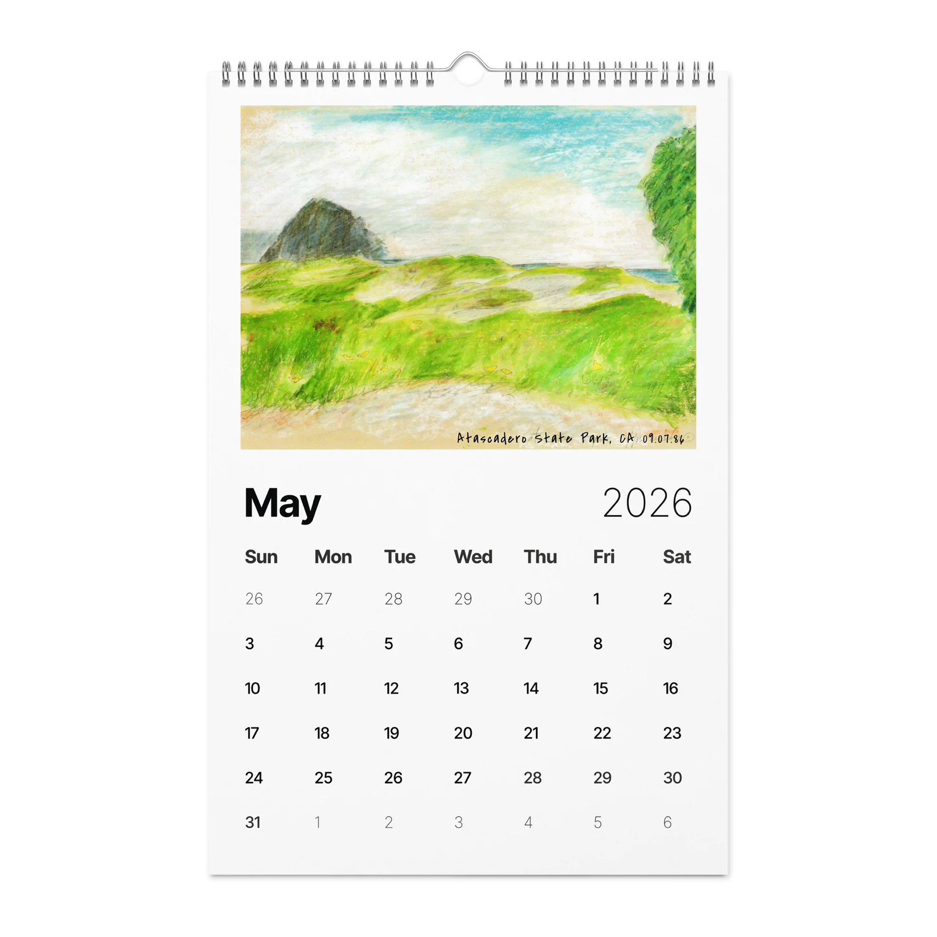 Road Trips 2026 Calendar (Large Format) product image (21)