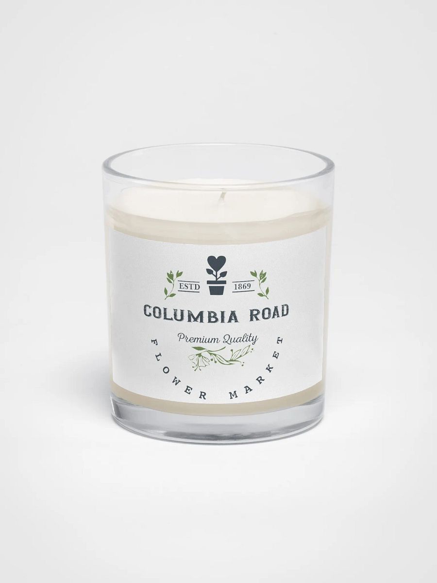 Premium Botanical Soy Wax Candle (White Logo) product image (1)
