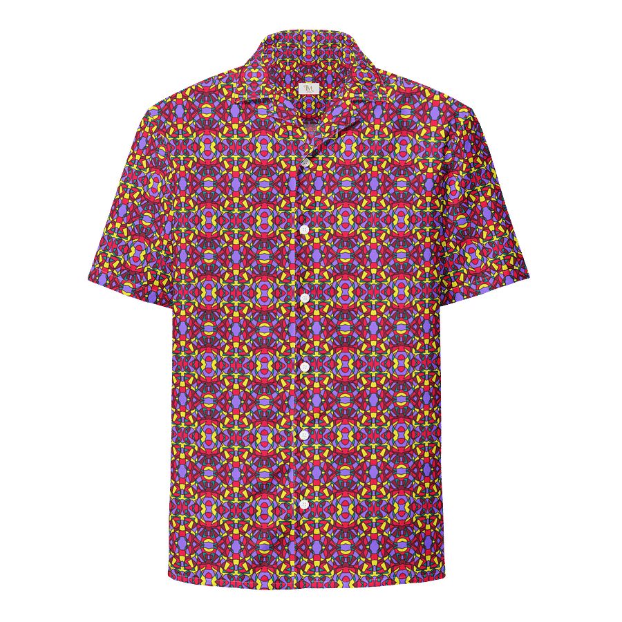 Retro Circus Ticket - Vibrant Hawaiian Shirt product image (1)