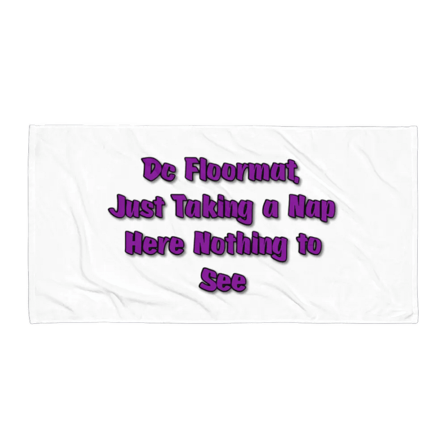 Napping DC Floormat Towel product image (1)