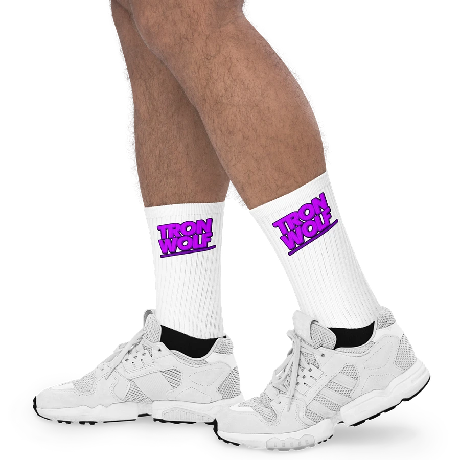 Funky TronWolf Socks! (JUST FOR THE FUNSIES) product image (3)