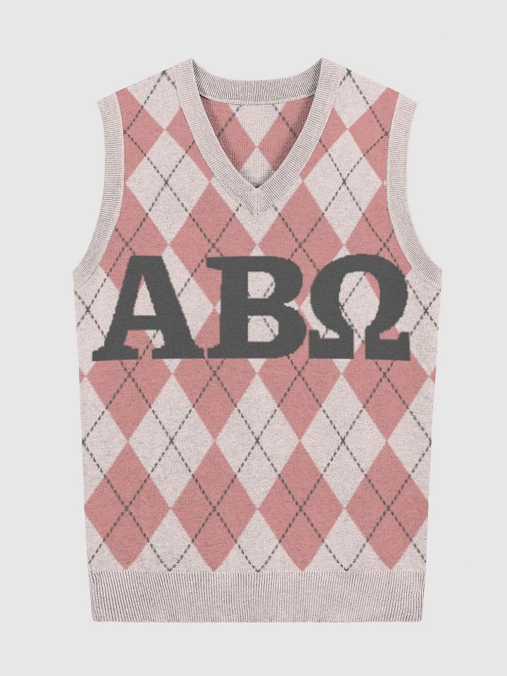 ABΩ Sorority - Knitted Vest product image (1)