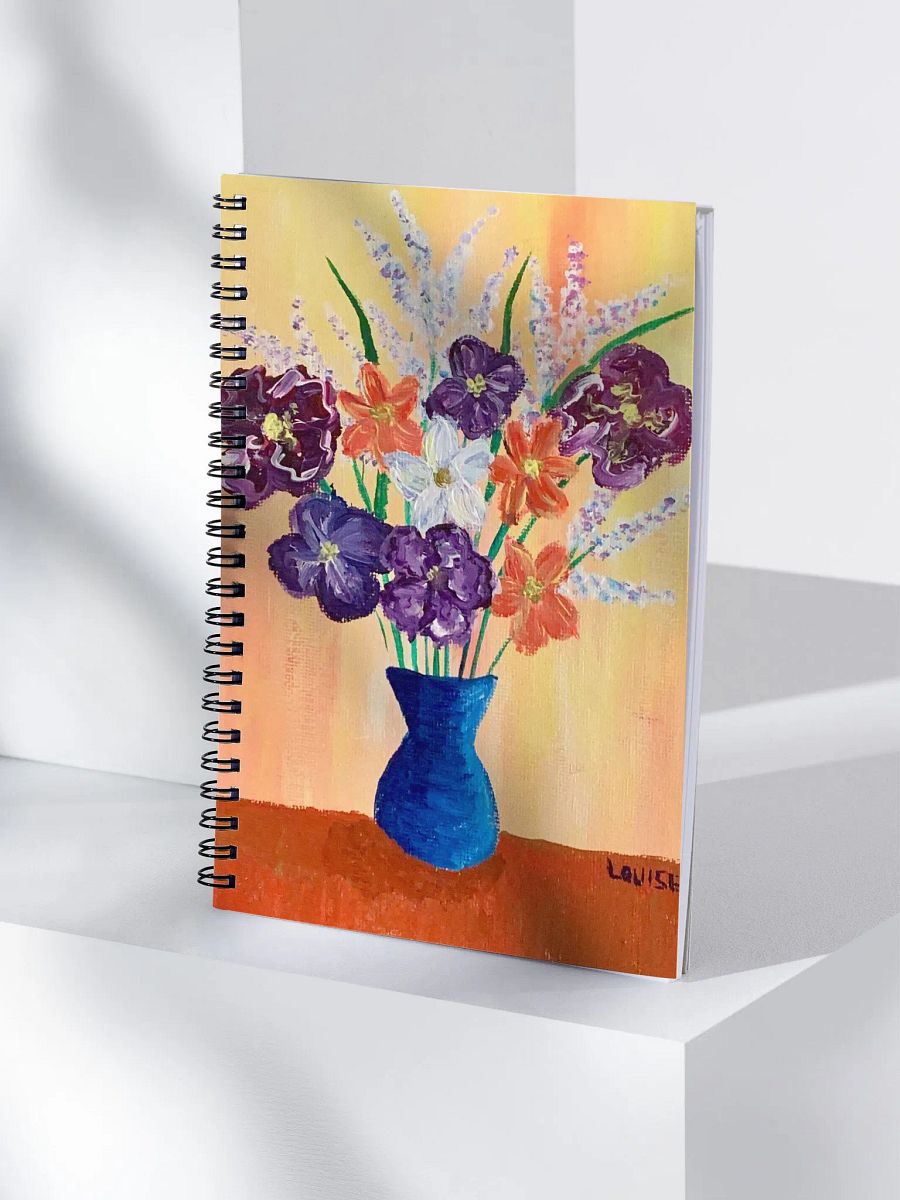 Floral Bouquet Spiral Notebook product image (4)