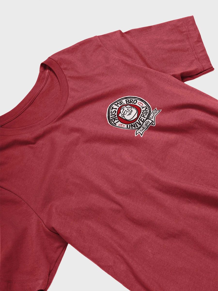 Trust Me Bro University T-shirt - little crest product image (6)