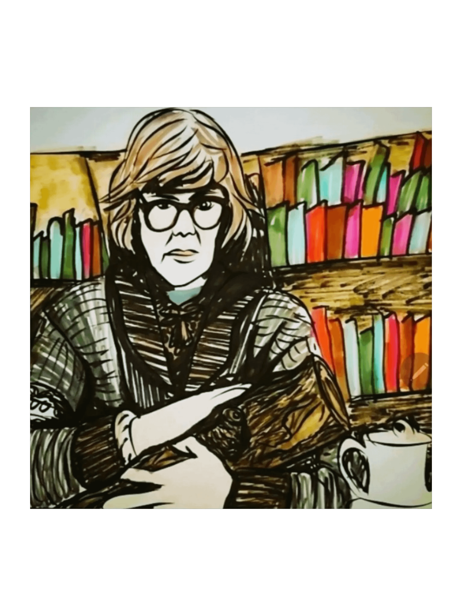 Log Lady Sticker product image (4)