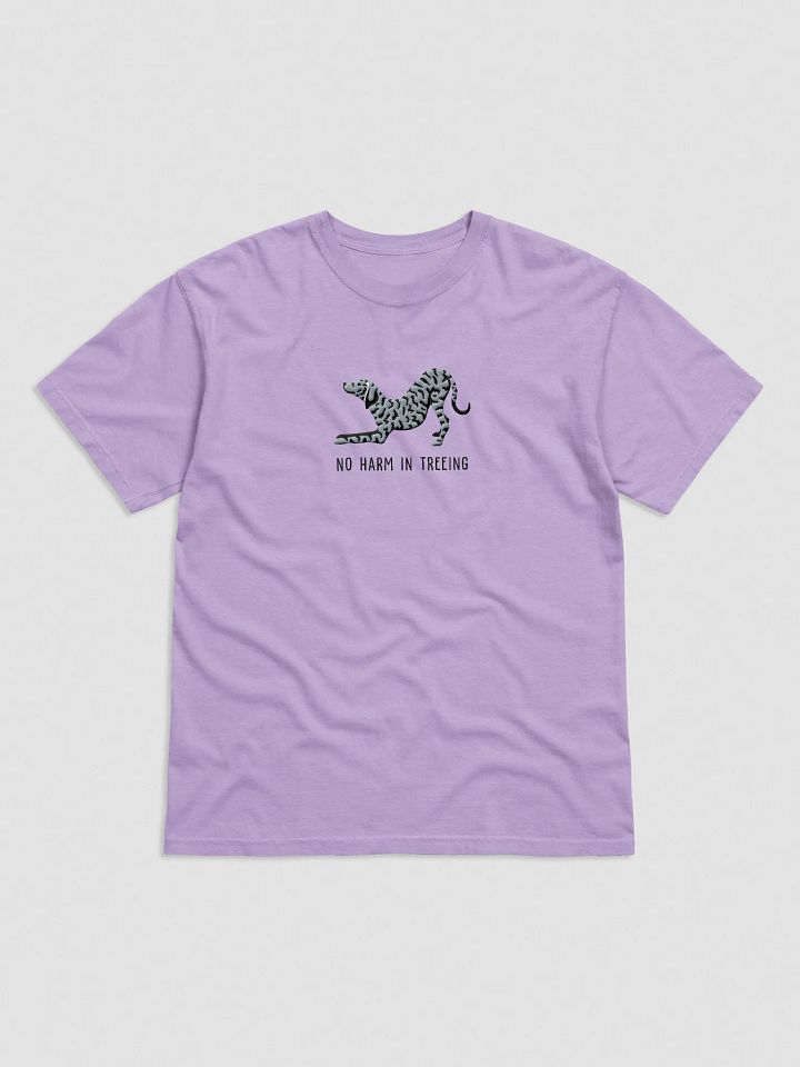 No Harm in Treeing T-Shirt(Embroidered) of a Plott Hound(Blue Brindle) product image (33)