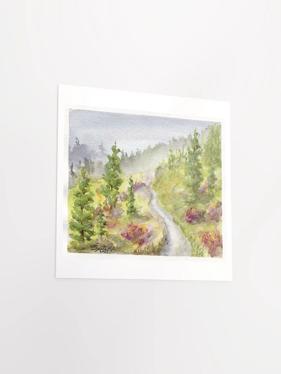 Misty Vibes Watercolor Print product image (6)