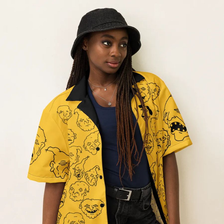 DOODLE SHIRT (YELLOW) product image (6)