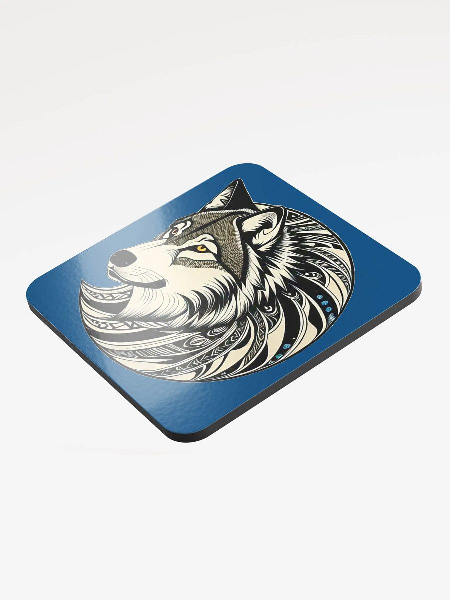 Timber Wolf Glossed Cork Coasters product image (3)