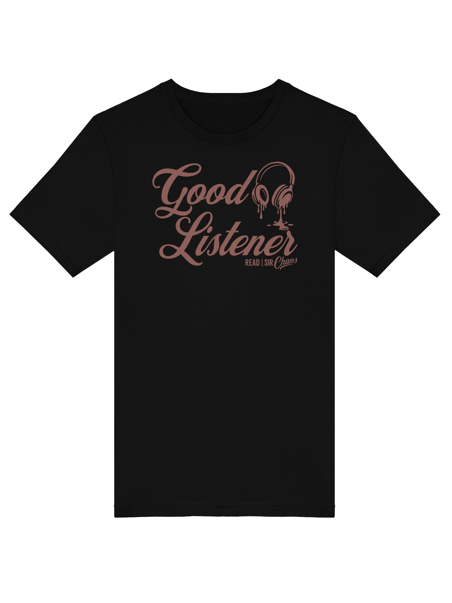 Good Listener Tee - Pink Text product image (34)