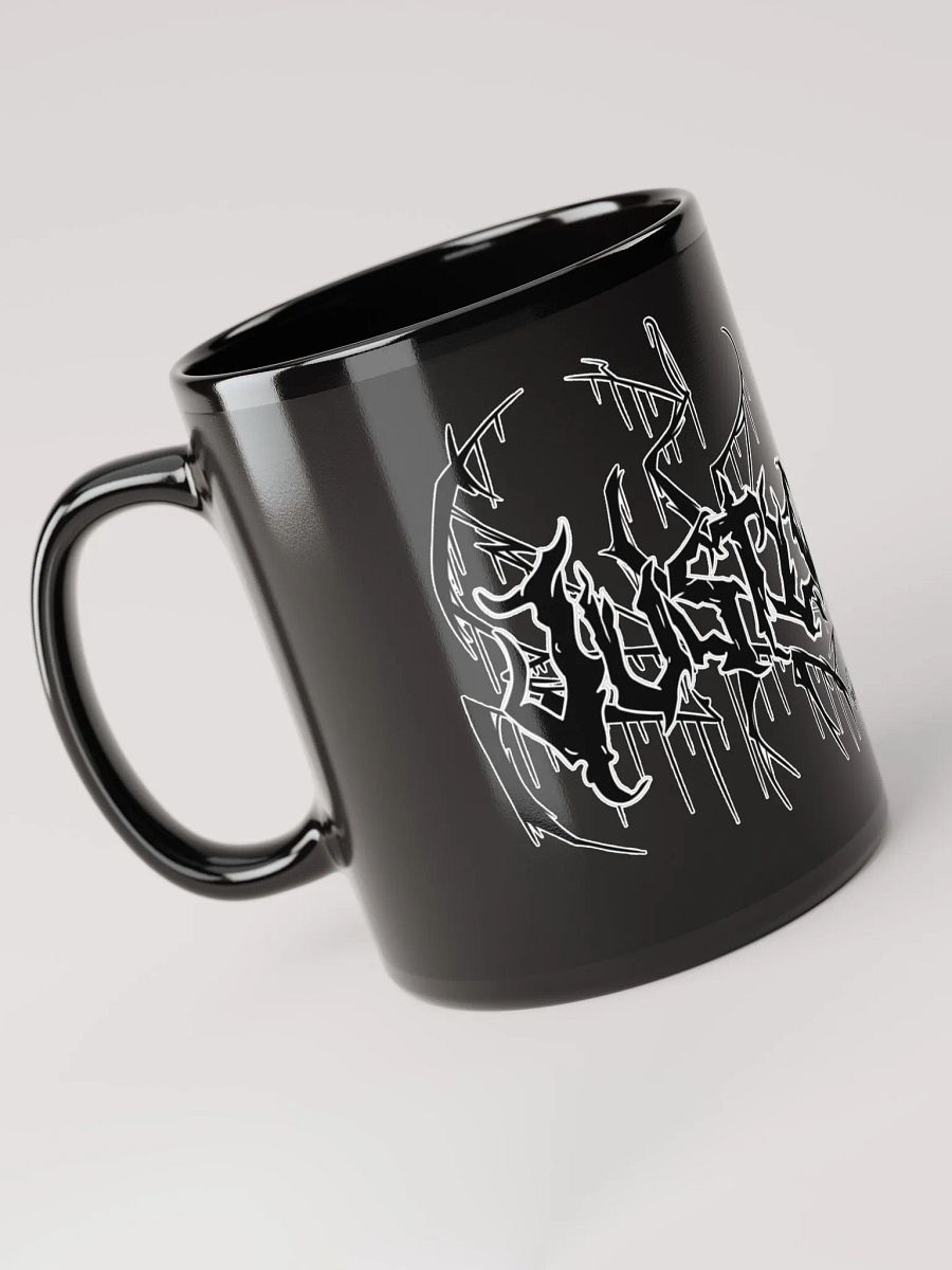 Justloliehh metal logo Black MUG product image (4)
