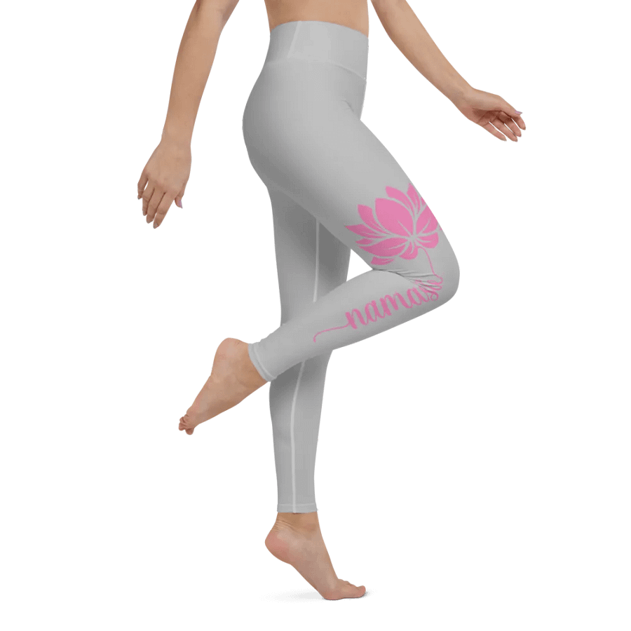 Namaste Lotus All-Over Yoga Leggings product image (1)