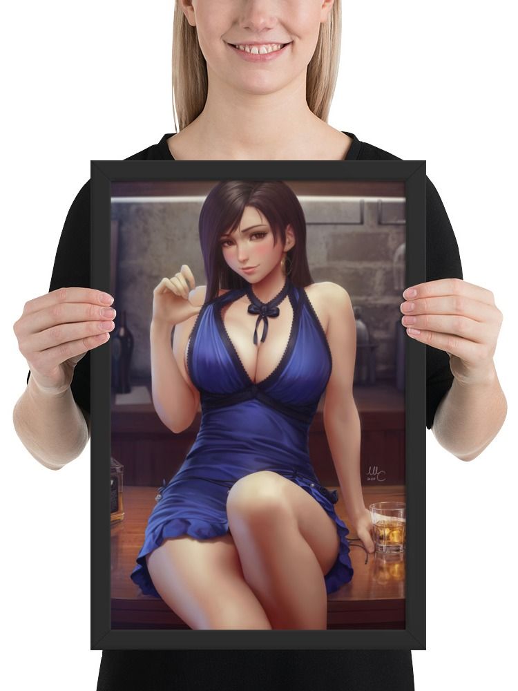 Tifa Blue Dress - Framed product image (3)