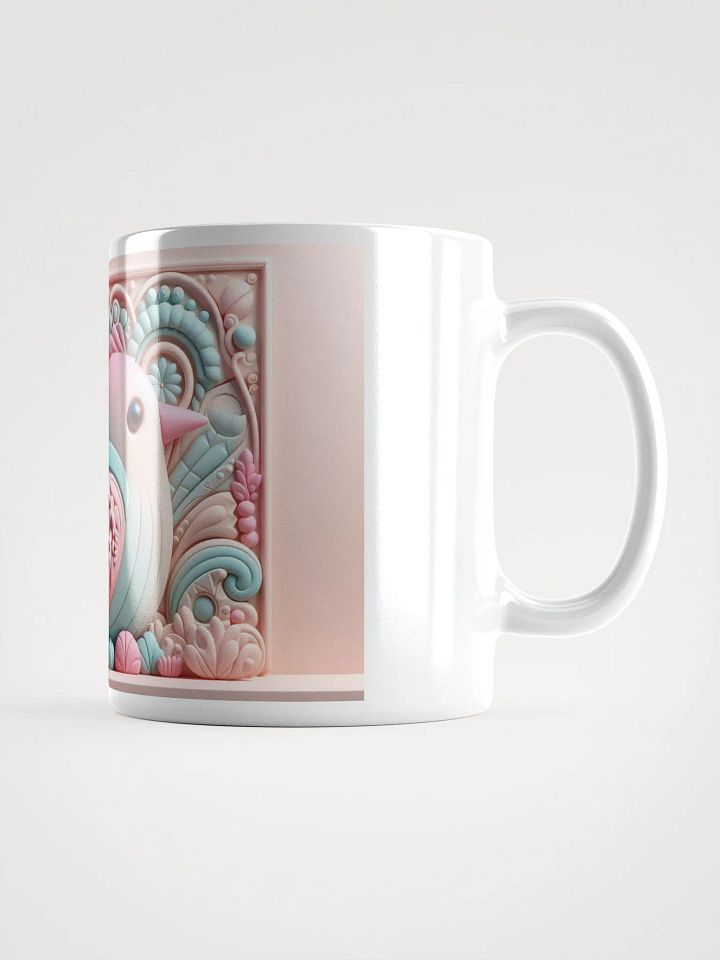 Whimsical Bird Relief Sculpture Mug product image (2)