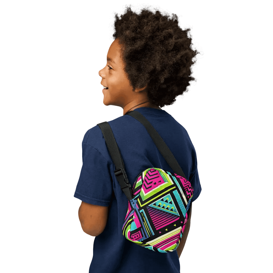 Neon Pop Art Utility Crossbody Bag product image (11)