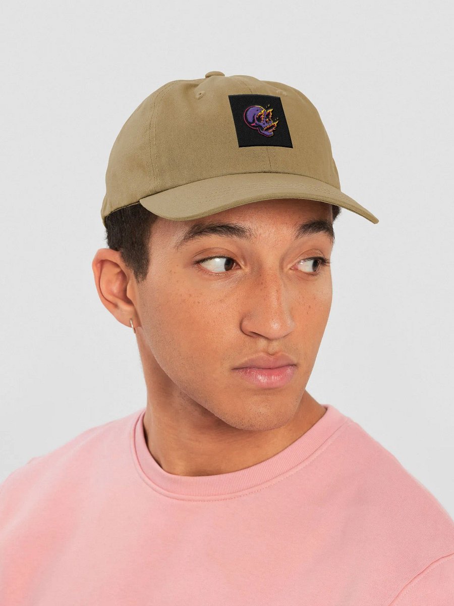 Skull Flame Embroidered Dad Hat - Urban Streetwear Cap product image (14)
