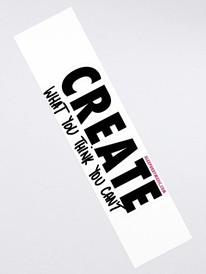 CREATE bumper sticker product image (2)