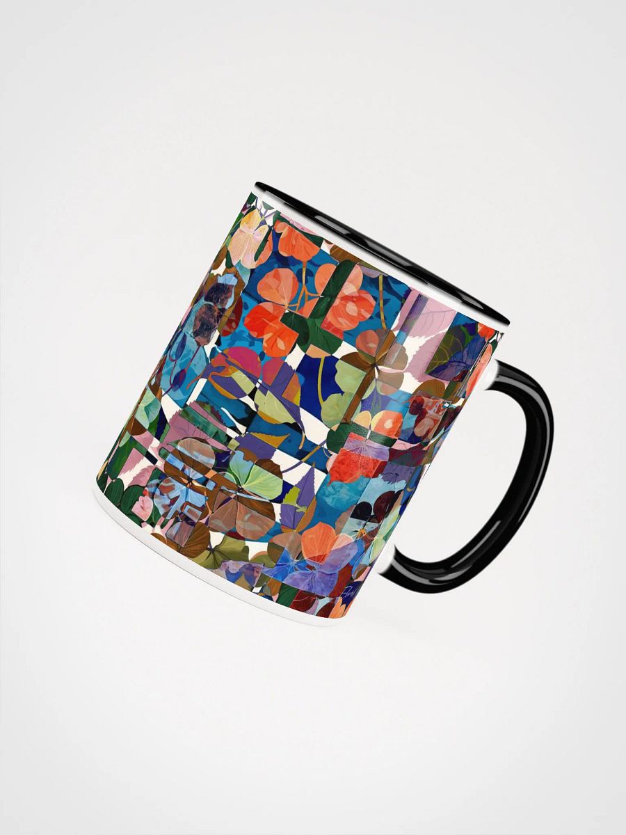 Vibrant Leaf Collage Ceramic Mug product image (45)