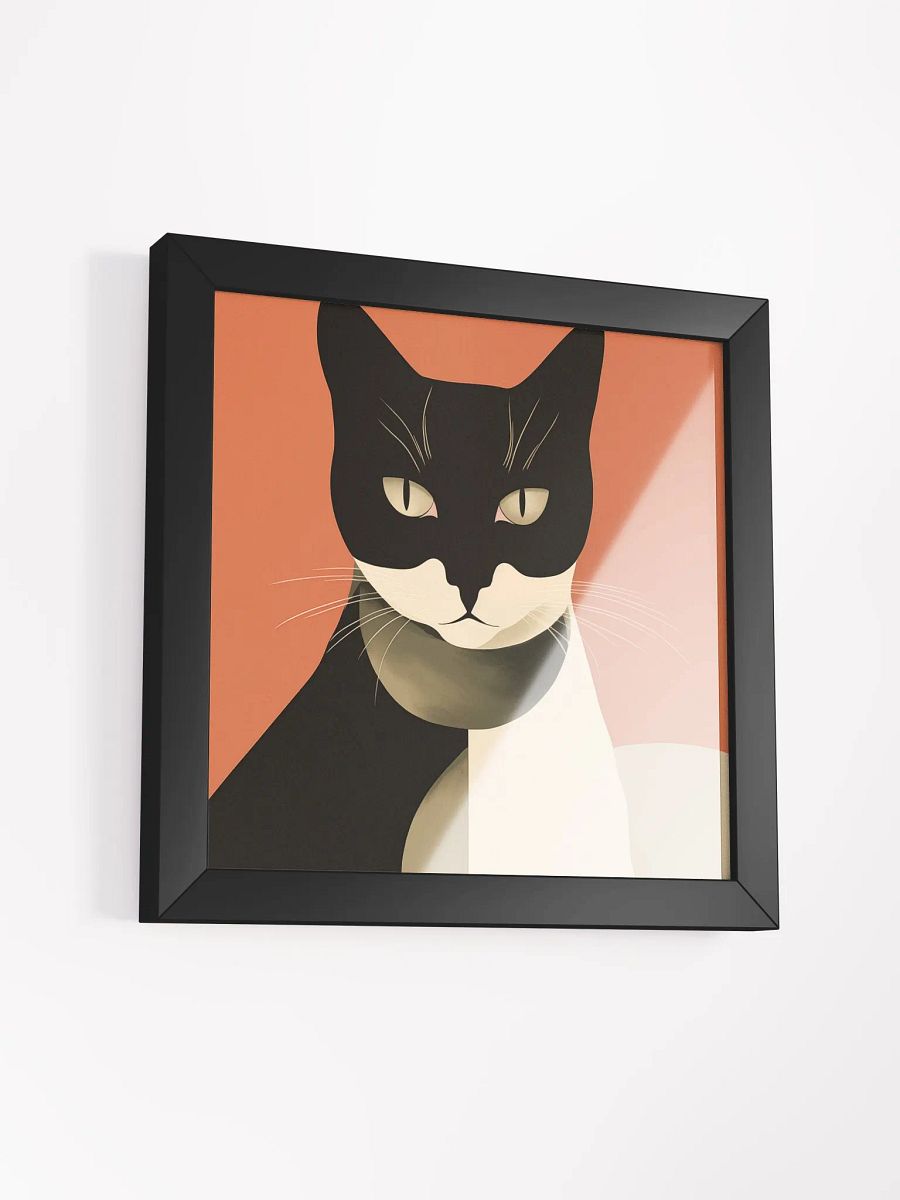 Chimera Cat Split-Face Matte Poster product image (33)